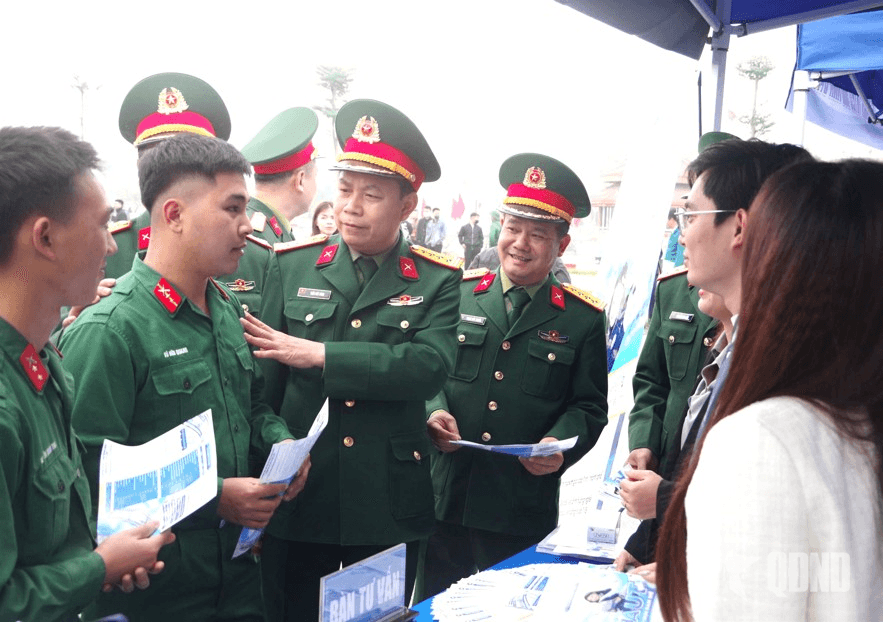 Bắc Ninh: Đón quân nhân hoàn thành nghĩa vụ quân sự trở về địa phương