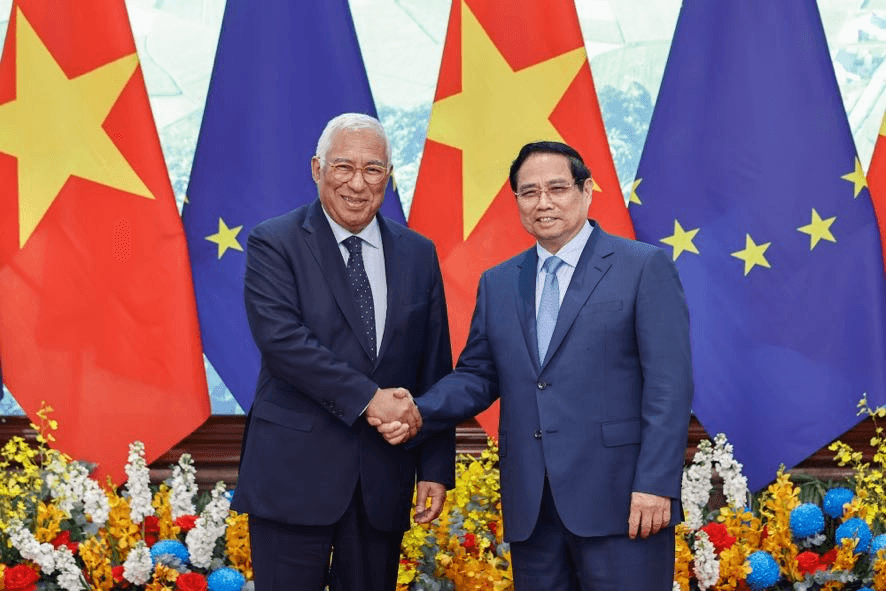 Thủ tướng Phạm Minh Chính hội kiến Chủ tịch Hội đồng châu Âu Antonio Costa