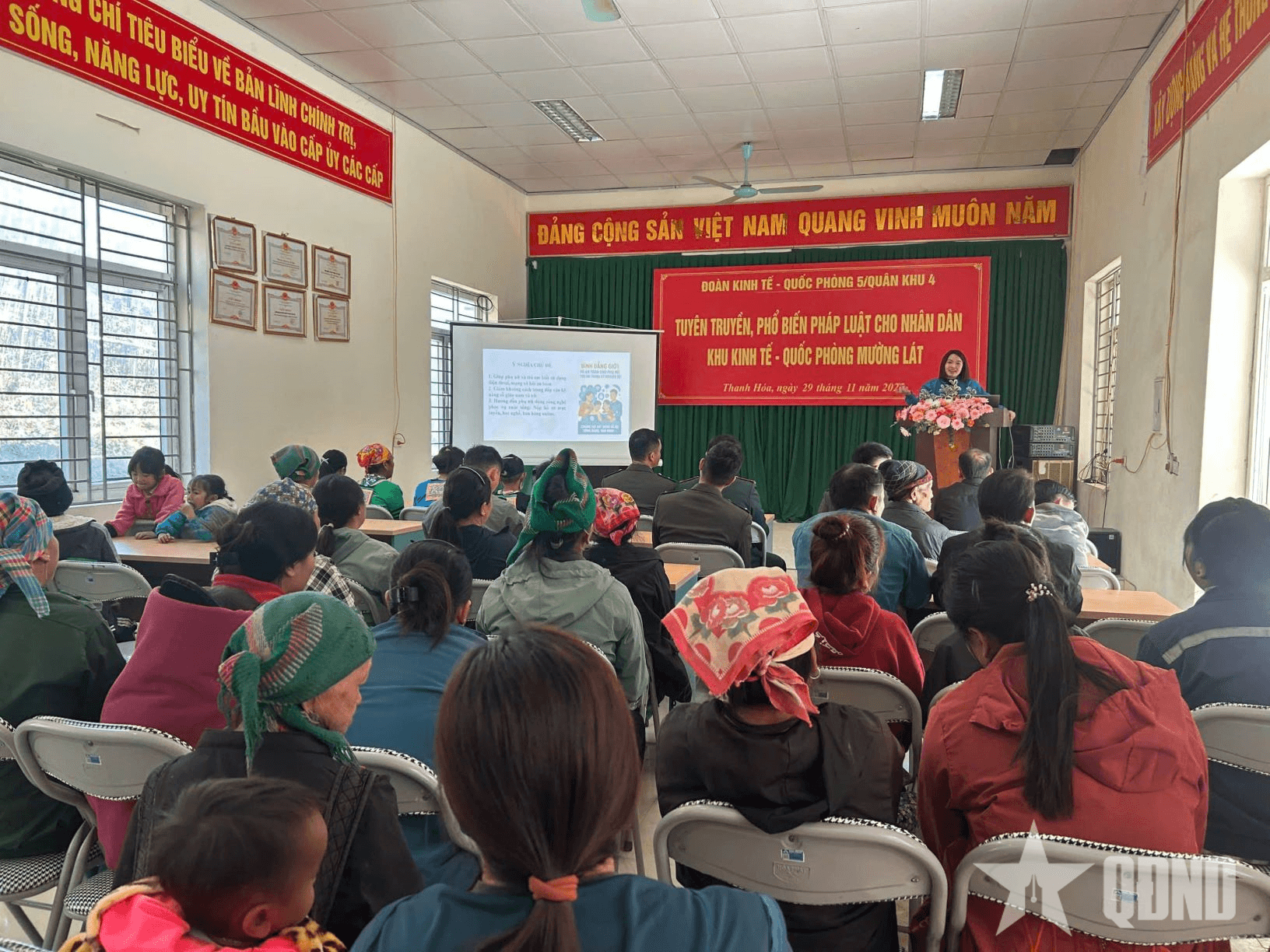 Đưa pháp luật đến với người dân đầu nguồn sông Mã