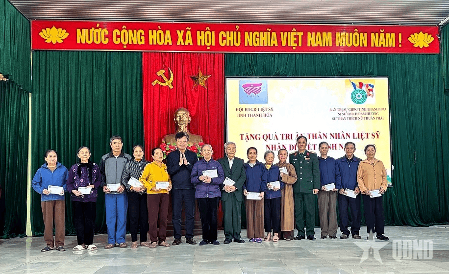 Tri ân thân nhân liệt sĩ một số địa phương tại tỉnh Thanh Hóa
