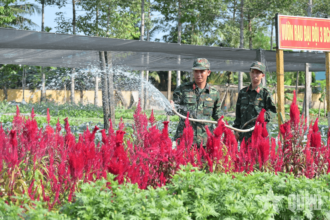 Sắc xuân của bộ đội Đặc công Quân khu 9