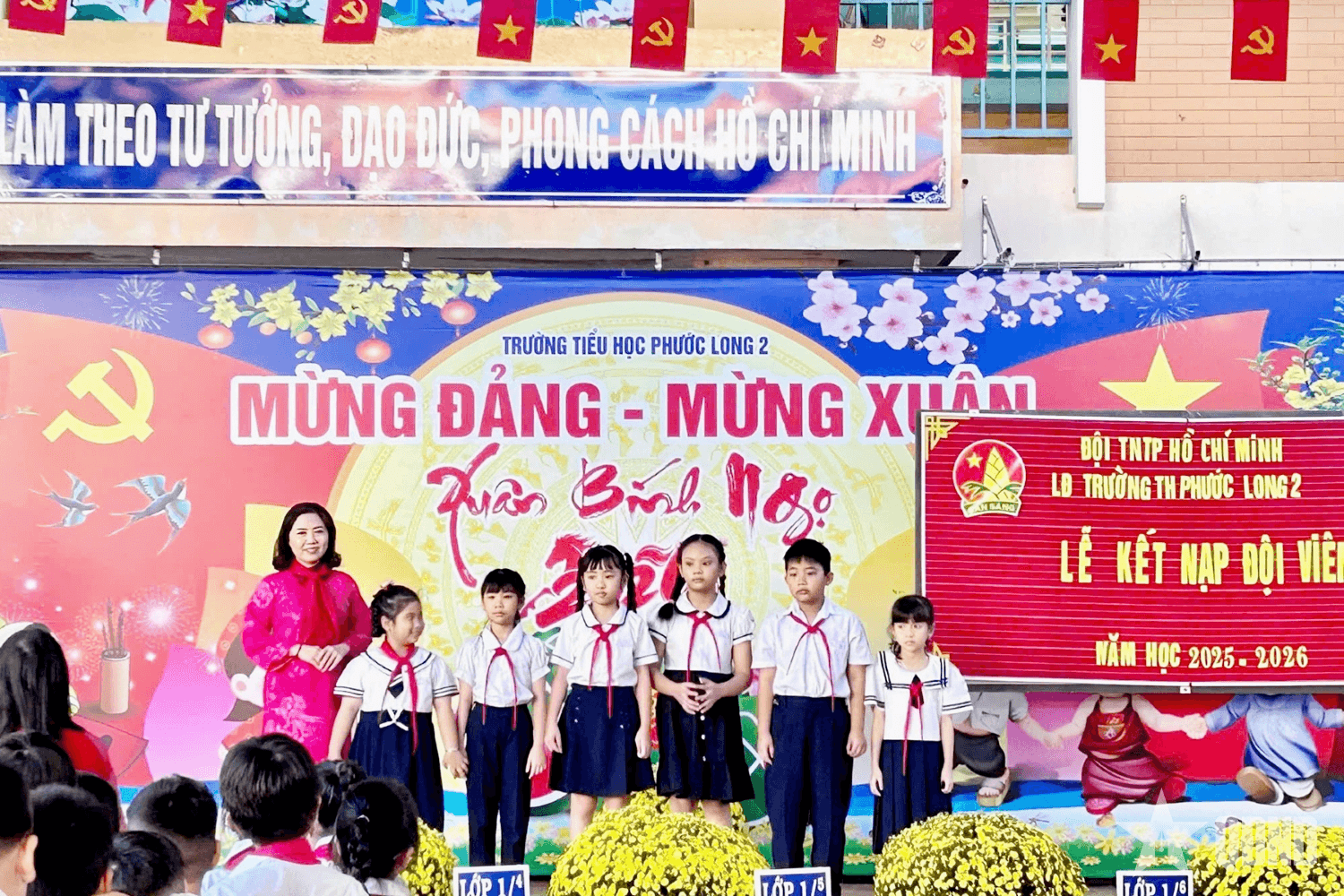 Từ đội viên, thế hệ trẻ xây niềm tin trở thành đoàn viên, đảng viên
