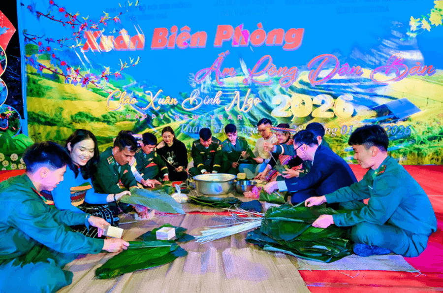 Xuân sớm vùng biên