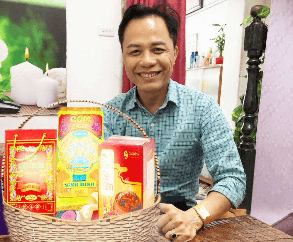 Giỏ quà gắn kết ba miền quê