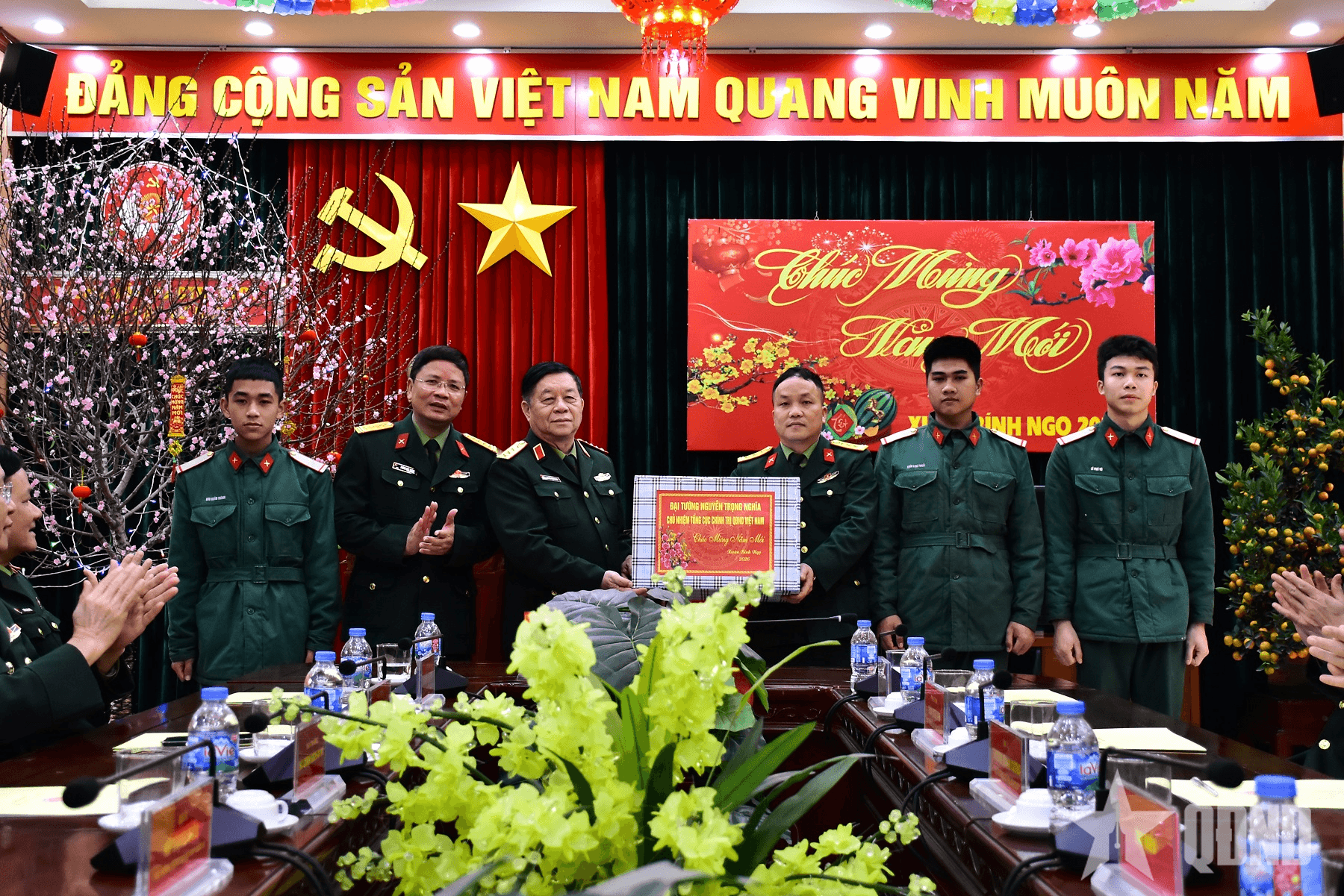 Đại tướng Nguyễn Trọng Nghĩa thăm, chúc Tết một số cơ quan, đơn vị