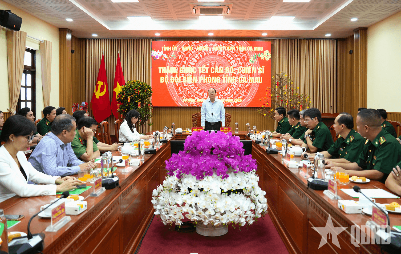 Cà Mau: Thăm, chúc Tết lực lượng vũ trang trên địa bàn tỉnh