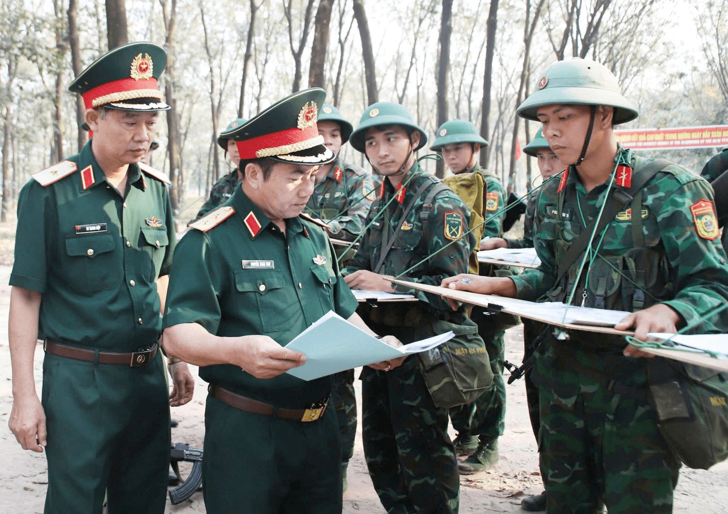Học viên sĩ quan nuôi dưỡng hoài bão lớn
