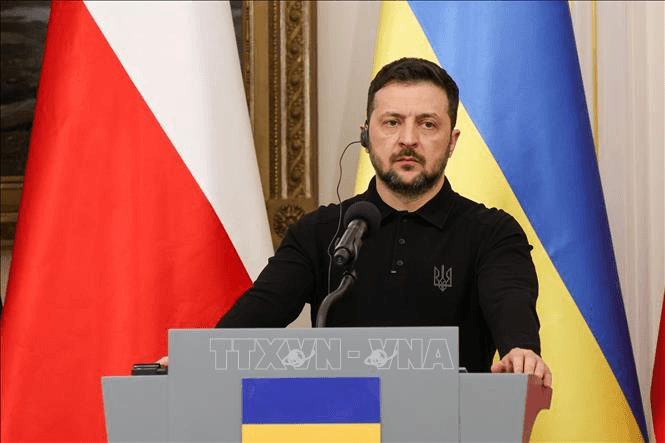 Tổng thống Ukraine bác thông tin về kế hoạch công bố bầu cử