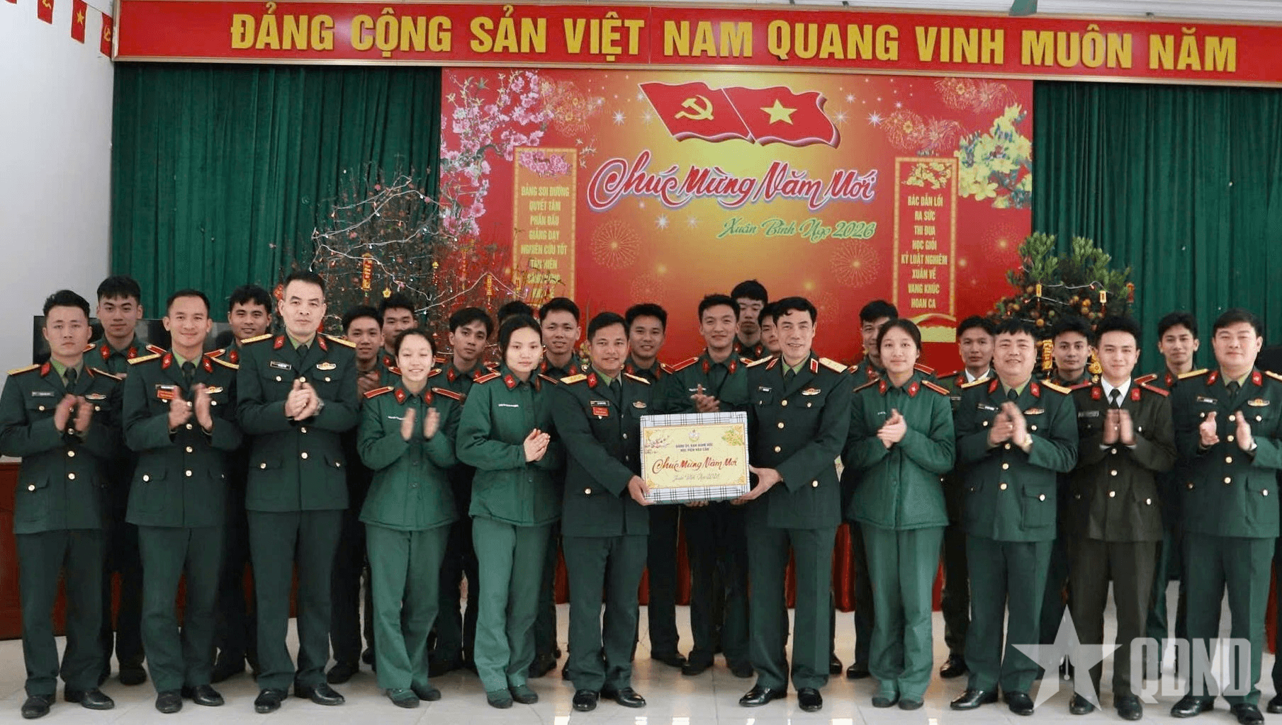 Học viện Hậu cần: Động viên các đơn vị trực sẵn sàng chiến đấu dịp Tết