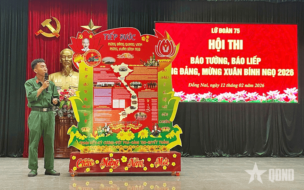 Sôi nổi, ý nghĩa hội thi báo tường, báo liếp mừng Đảng, mừng Xuân