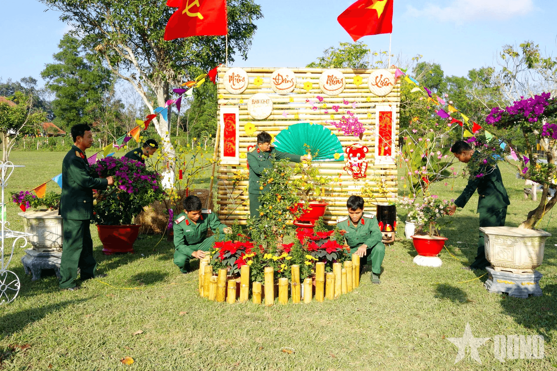 Tết bên đồng đội đầy ắp nghĩa tình