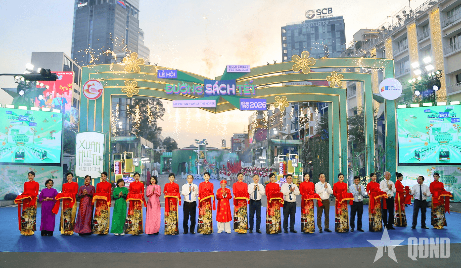 Đường sách Tết Bính Ngọ 2026 chính thức khai hội tại TP Hồ Chí Minh