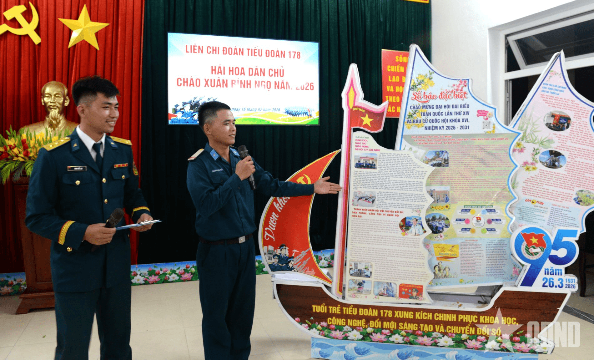 Đêm Giao thừa ấm tình đồng đội ở Tiểu đoàn 178