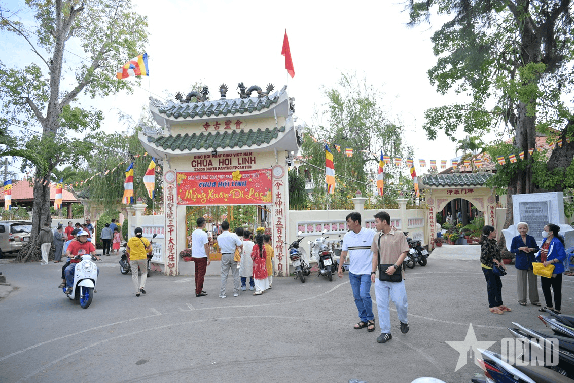Thăm ngôi chùa có vị trụ trì được công nhận liệt sĩ ở Cần Thơ