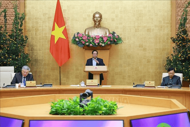 Thủ tướng Phạm Minh Chính: Phải bắt tay ngay vào làm việc từ ngày đầu sau Tết
