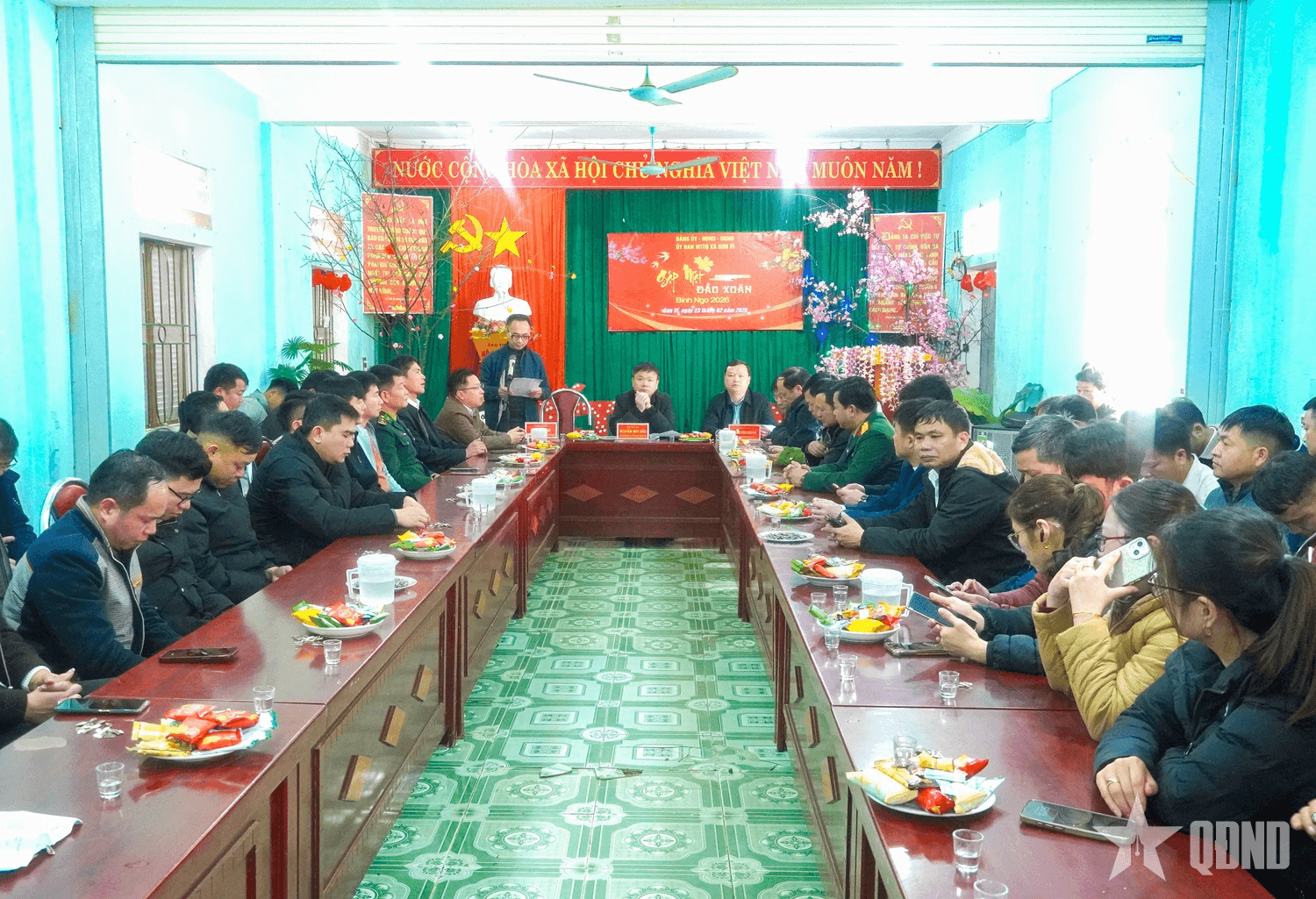Xã Sơn Vĩ: Giữ vững an ninh biên giới, huy động học sinh đến trường sau Tết