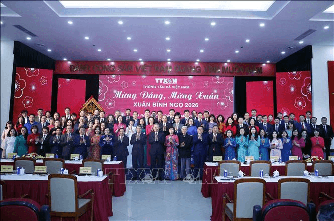Tổng Bí thư Tô Lâm: TTXVN vươn lên ở tầm cao mới, xứng đáng là mạch máu thông tin tin cậy của đất nước