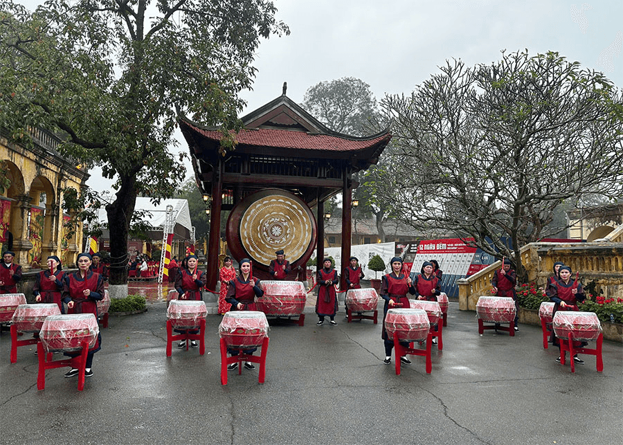 Tái hiện nghi thức cung đình trong Lễ dâng hương khai xuân tại Hoàng thành Thăng Long