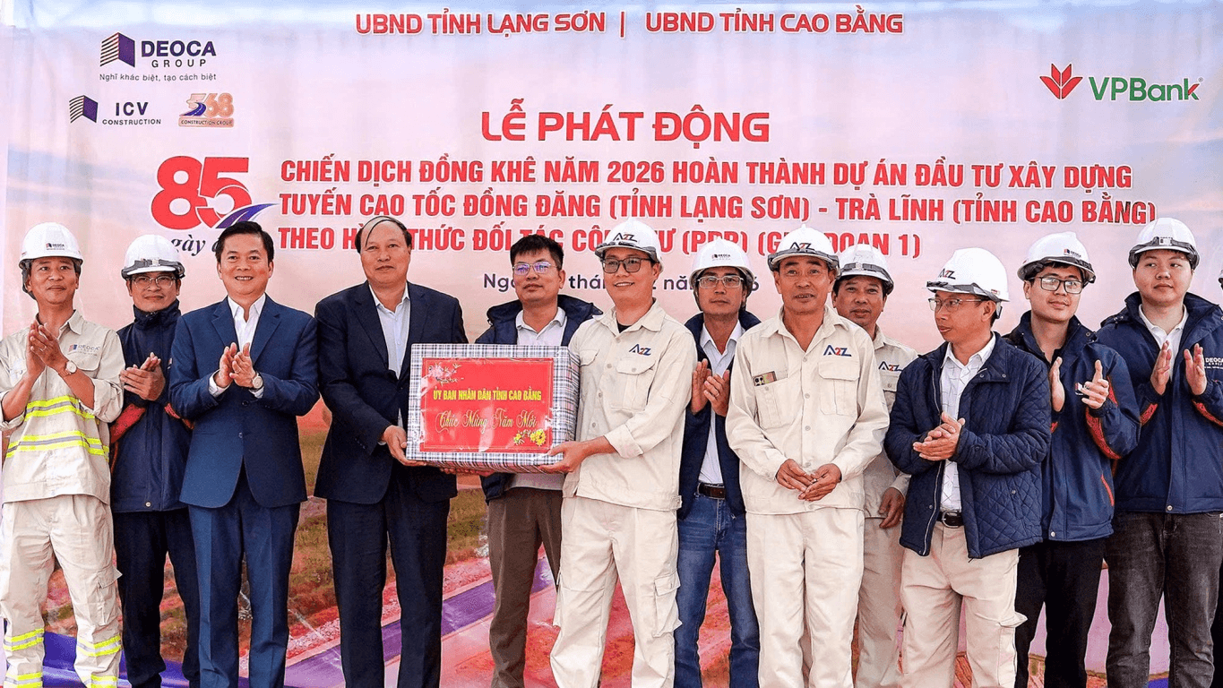 Phát động “Chiến dịch Đông Khê năm 2026" hoàn thành dự án cao tốc Đồng Đăng - Trà Lĩnh