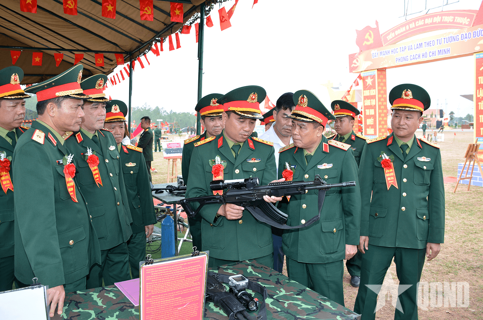 Trung tướng Trần Minh Đức dự Lễ ra quân huấn luyện năm 2026 tại Trung đoàn 165 (Sư đoàn 312, Quân đoàn 12)