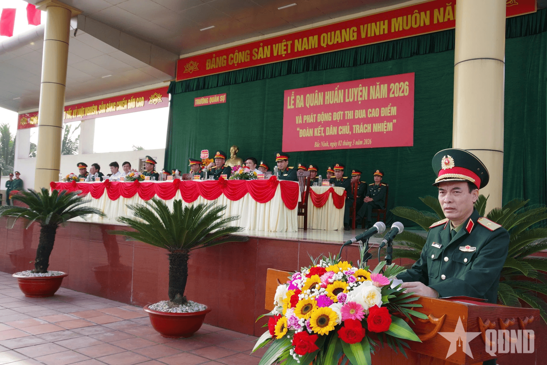 Trường Quân sự Quân đoàn 12: Quyết tâm thi đua, phấn đấu hoàn thành xuất sắc nhiệm vụ trung tâm