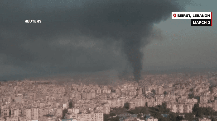 Tình hình Trung Đông ngày 3-3 (mới nhất): Israel tiếp tục tấn công Tehran và Beirut, nhằm vào các mục tiêu quân sự của Iran và Hezbollah