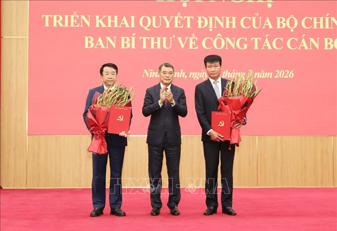 Đồng chí Trần Huy Tuấn giữ chức Bí thư Tỉnh ủy Ninh Bình