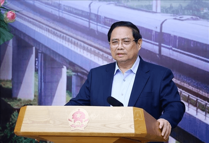 Thủ tướng Phạm Minh Chính: Tiếp tục phát huy tinh thần trách nhiệm, dám nghĩ, dám làm để phát triển hệ thống giao thông đường sắt