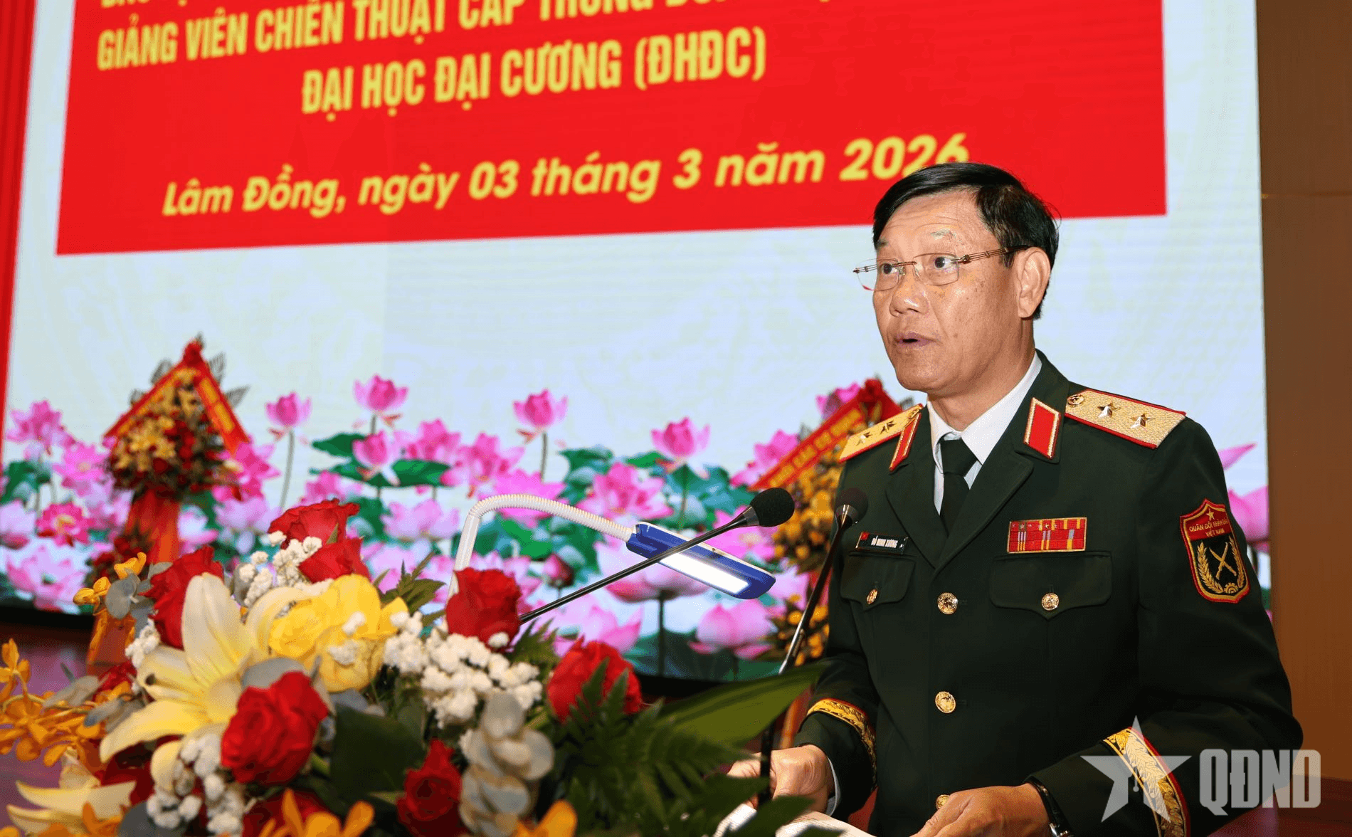 Học viện Lục quân khai giảng các khóa đào tạo