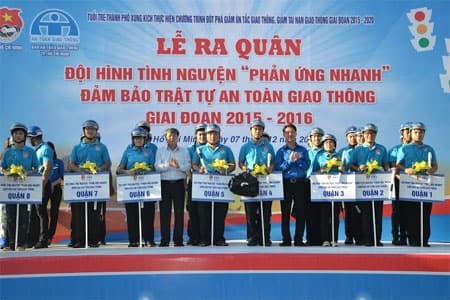 Ra quân đội hình tình nguyện “Phản ứng nhanh”