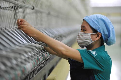 Ấn tượng tại doanh nghiệp dệt may hàng đầu quân đội