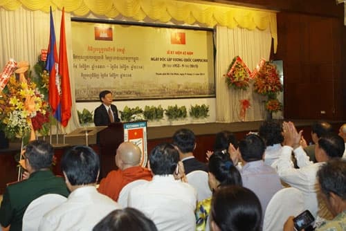 TP Hồ Chí Minh kỷ niệm 62 năm Ngày Độc lập Vương quốc Cam-pu-chia