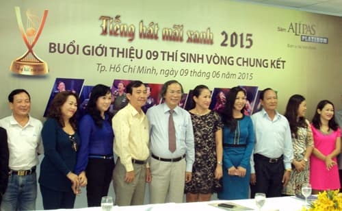9 gương mặt xuất sắc vào vòng chung kết Tiếng hát mãi xanh 2015