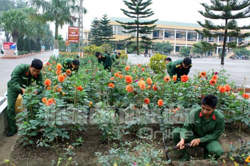 Bảo vệ môi trường, góp phần hoàn thành nhiệm vụ