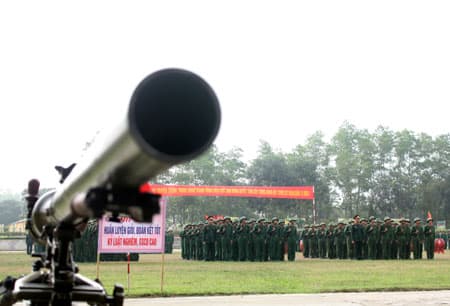 Sôi nổi, quyết tâm ngày đầu ra quân huấn luyện