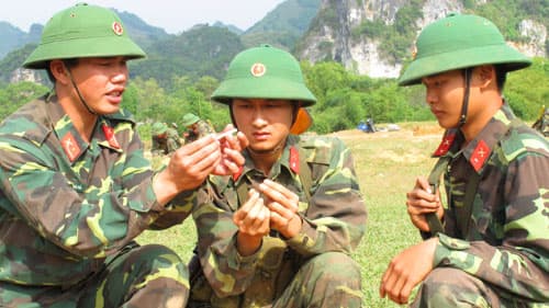 Luyện “võ” ở Đoàn Tân Trào
