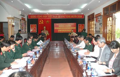 Phong trào học tập và làm theo tấm gương đạo đức Hồ Chí Minh ở Lữ đoàn vận tải 971
