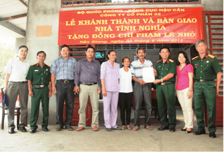 Những kết quả nổi bật trong công tác dân vận ở Công ty Cổ phần 32