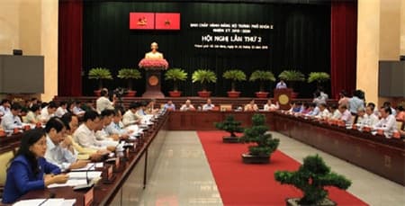 Thành ủy TP Hồ Chí Minh khai mạc hội nghị lần thứ 2