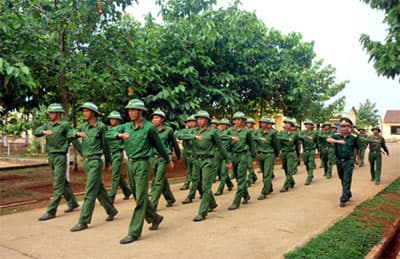 Kết quả thực hiện thí điểm cấp phát thẳng quân trang cho chiến sĩ mới nhập ngũ ở Quân khu 2