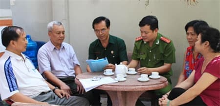 Cựu chiến binh giữ gìn an ninh trật tự