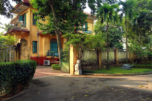 Khu vườn vắng bước chân Đại tướng