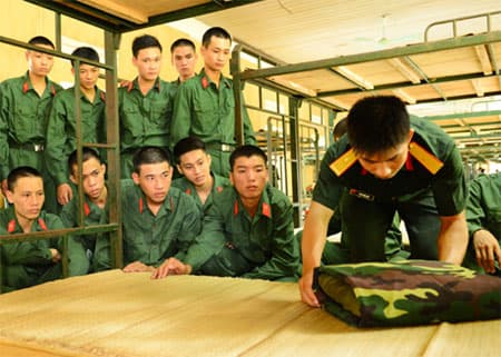 Ngày đầu về đơn vị