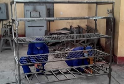 Quân khu 2 chủ động sửa chữa trang bị, dụng cụ Quân nhu