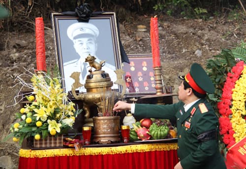 Đại tướng Võ Nguyên Giáp an nghỉ ở quê nhà.