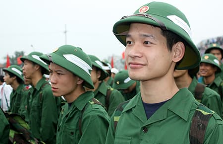 Rộn ràng Ngày hội tòng quân