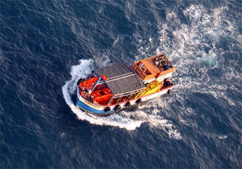 Thuỷ phi cơ DHC-6 tìm kiếm máy bay Malaysia mất tích