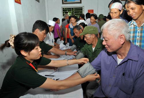 Hành trình “Quân đội chung tay vì sức khỏe cộng đồng”