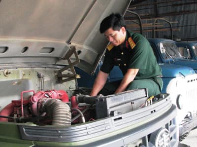 Người lái xe có nhiều thành tích