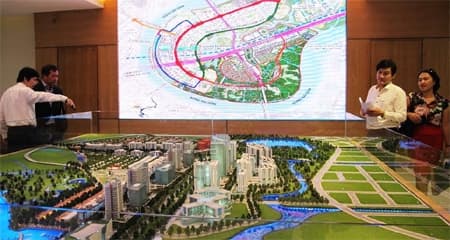 Triển khai thi công nhiều dự án thuộc khu đô thị mới Thủ Thiêm
